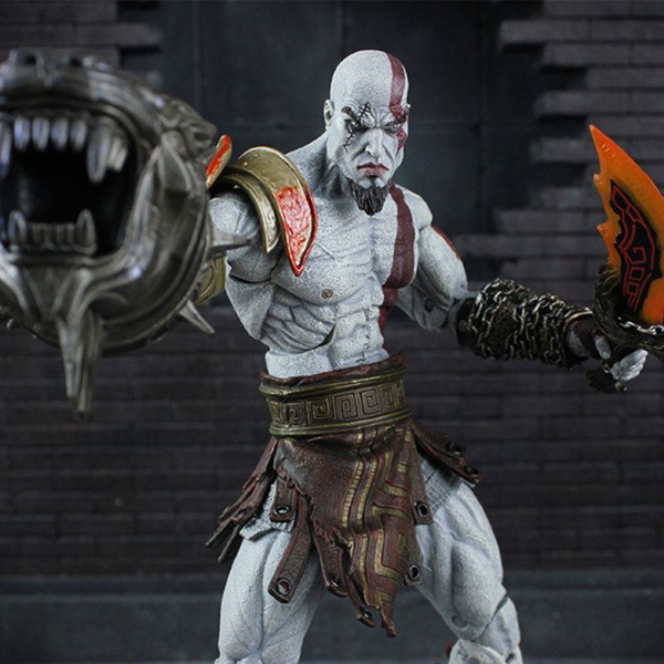 GIÁ HỦY DIỆT Mô Hình Kratos Thần Chiến Tranh God Of War 3 Neca Full Box