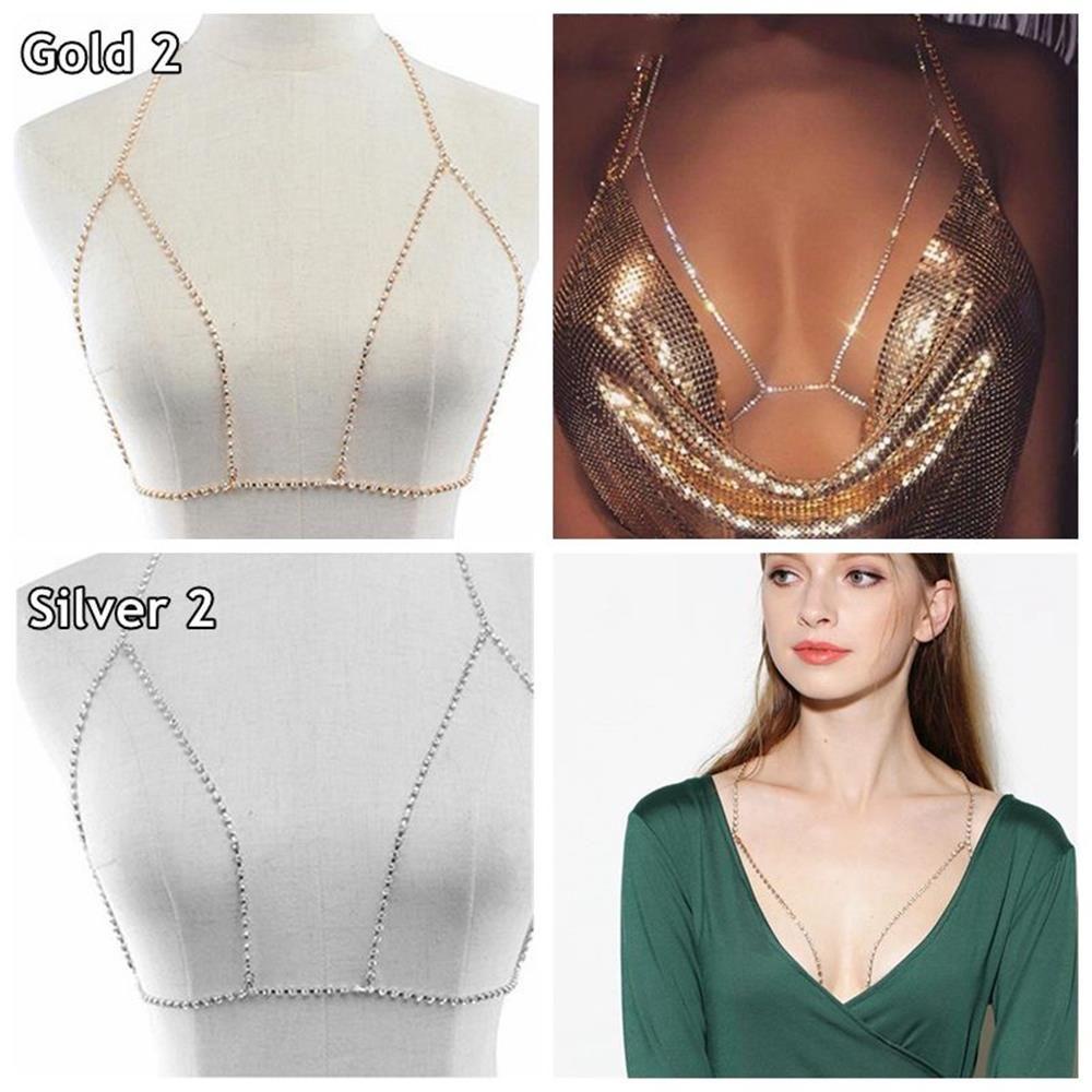 Dây Xích Đeo Áo Ngực MAXG|Dây Xích Đeo Ngực Nhiều Màu Sắc Dùng Khi Mặc Bikini