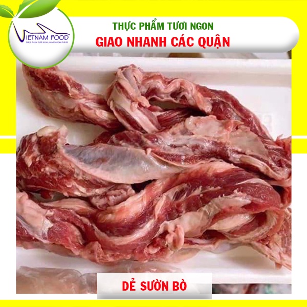 1Kg Dẻ sườn bò rút xương tươi ngon