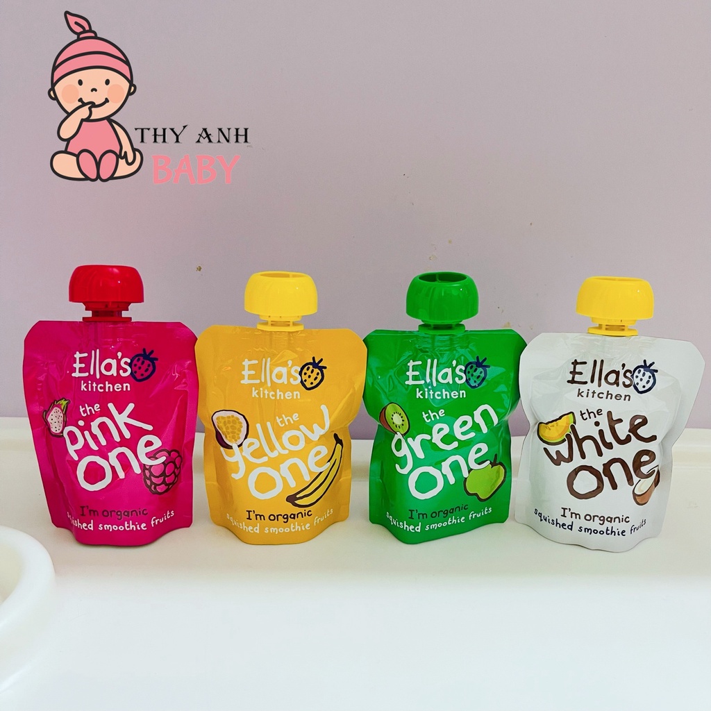 Sinh Tố Trái Cây Hữu Cơ Ella's Kitchen Cho Bé 90gr