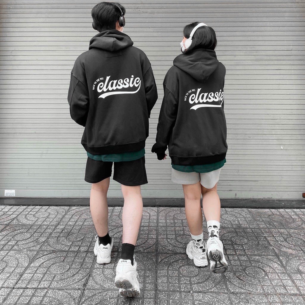 Áo Hoodie DASSIC Mũ Trùm Form Unisex Chất Vải Nỉ Bông Cao Cấp