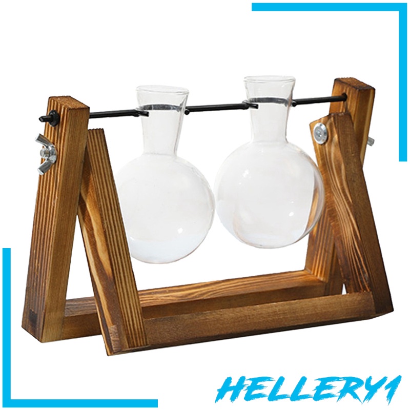 1 Lọ Hoa Thủy Tinh Trong Suốt Hình Bóng Đèn Dùng Trang Trí Nhà Cửa