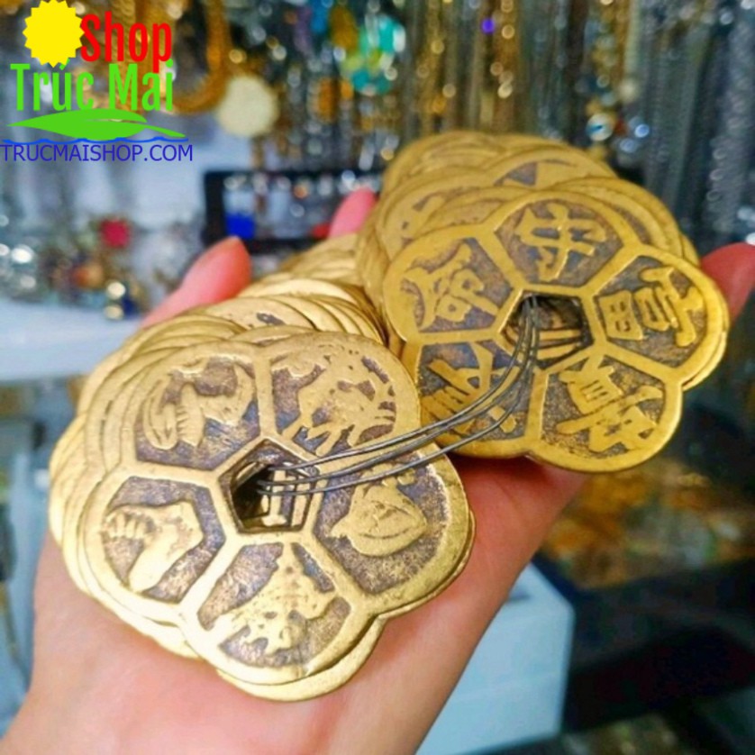 xu hoa mai phong thuỷ (5cm)