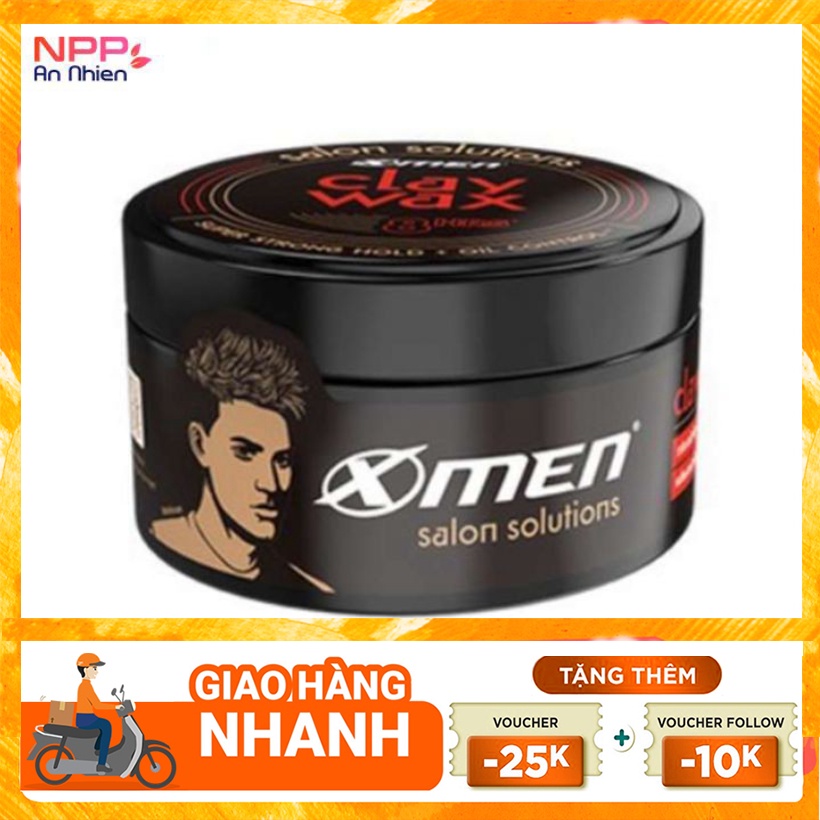 Nhập AFFINS20K [Giảm ngay 20K đơn từ 99K]Sáp đất sét Xmen Salon Solutions Clay Wax 70g- NPP AN NHIÊN | BigBuy360 - bigbuy360.vn