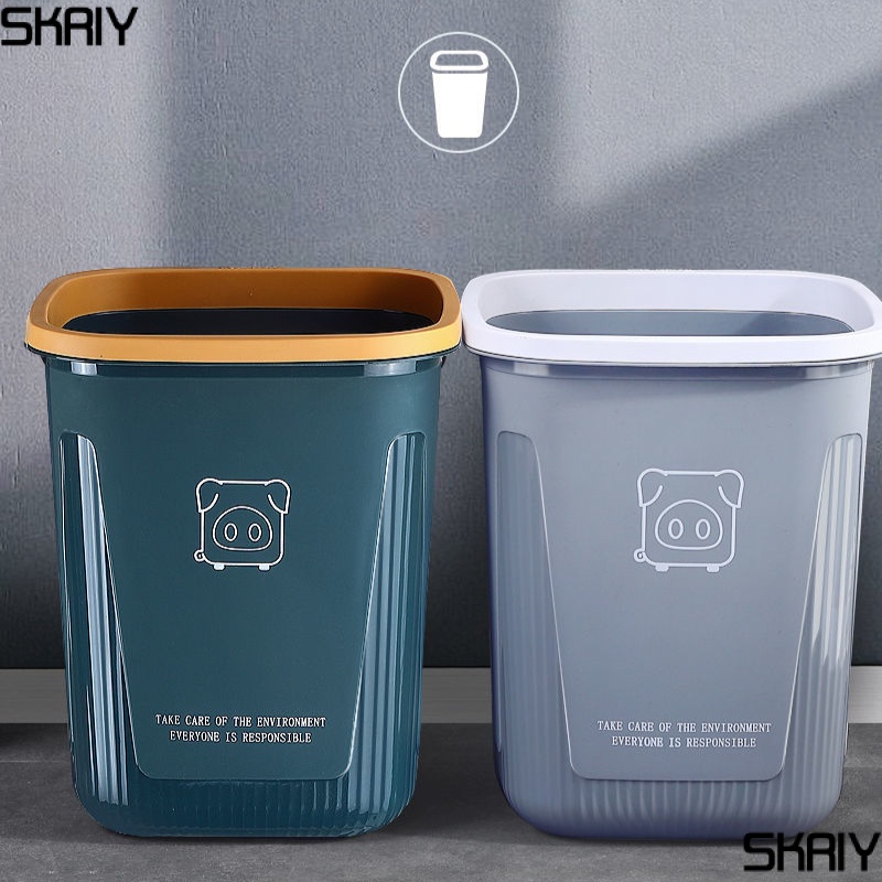 Thùng Rác Cỡ Lớn Không Có Nắp Tiện Dụng Cho Phòng Khách / Phòng Ngủ