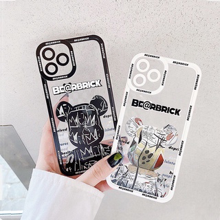 Ốp lưng iphone gấu cạnh vuông  7/8/se2020/7/8plus/x/xs/xs max/11/12/13/promax