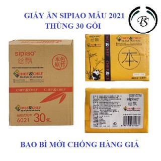 30 GÓI GIẤY ĂN GẤU TRÚC 💰 SIPIAO SIÊU DAI