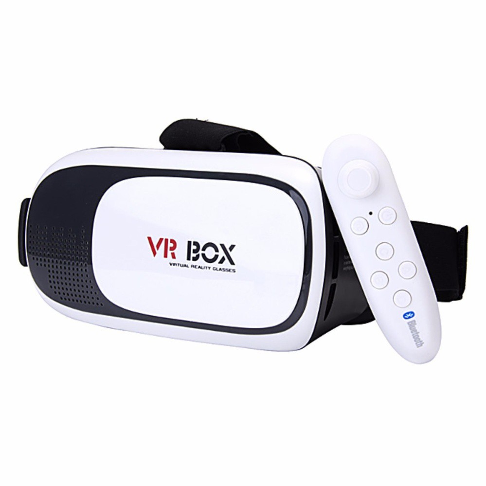 Kính thực tế ảo Vr Box 2 và tay cầm chơi game không dây bluetooth-o22