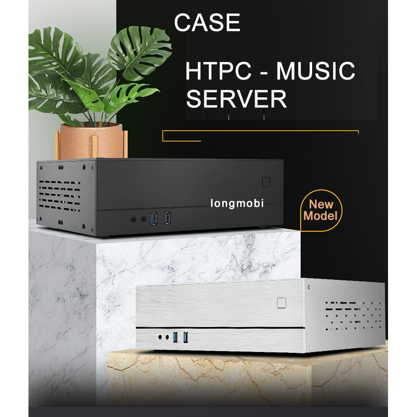 XQBOX A02 - Vỏ Máy Tính HTPC, Music Server Cao Cấp