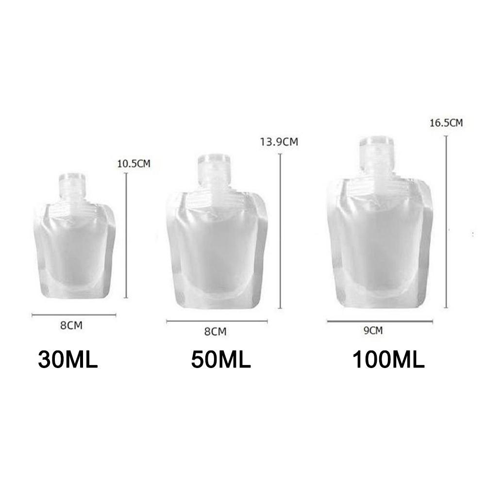 Túi Đựng Dầu Gội / Kem Dưỡng N4R3 Dạng Đứng 30 / 50 / 100ml