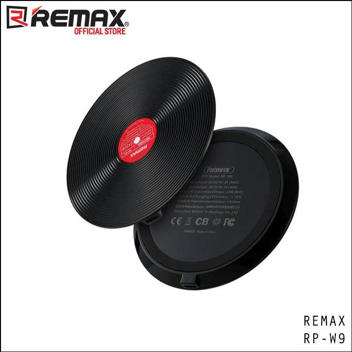 Đế sạc nhanh không dây Remax Vinyl Series RP-W9