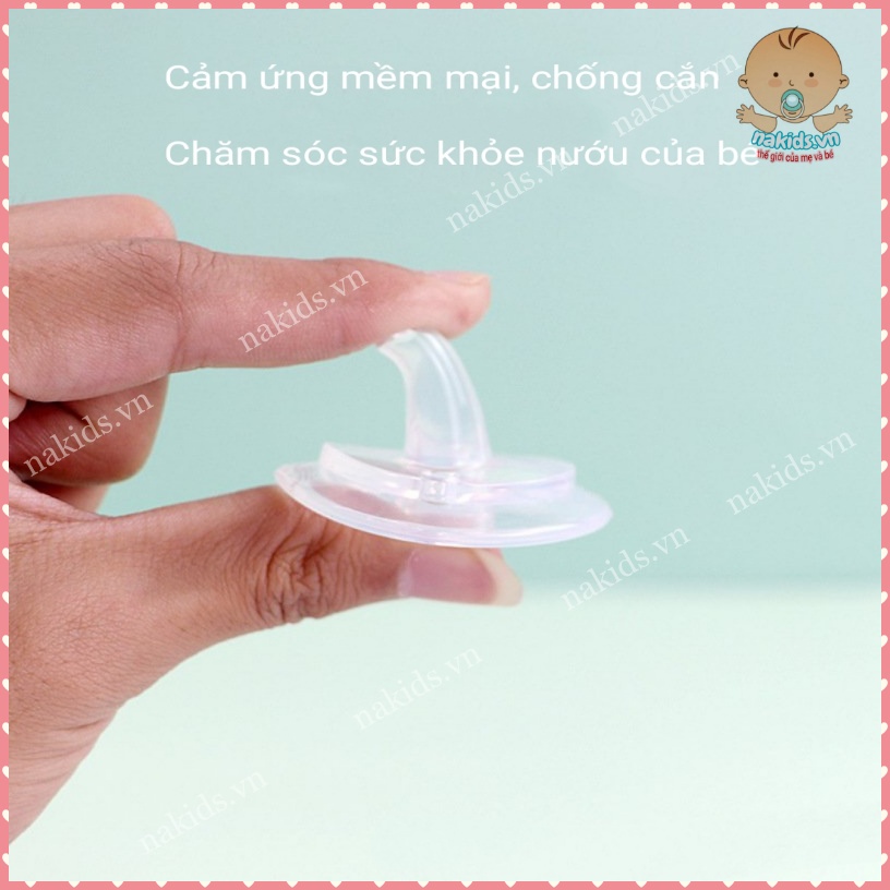 Dụng Cụ Ống Bơm Xilanh Cho Bé Uống Thuốc, Sữa, Nước Hoa Quả Đầu Silicon Mềm An Toàn Cho Bé