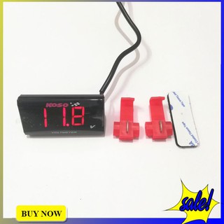 Đồng hồ báo vol bình acquy xe máy