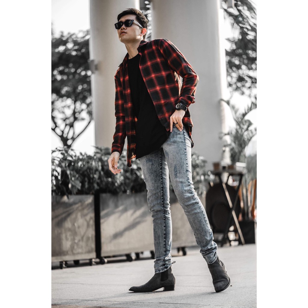 ⚜️ÁO KHOÁC Flannel chất len mòng - Mercer ⚜️