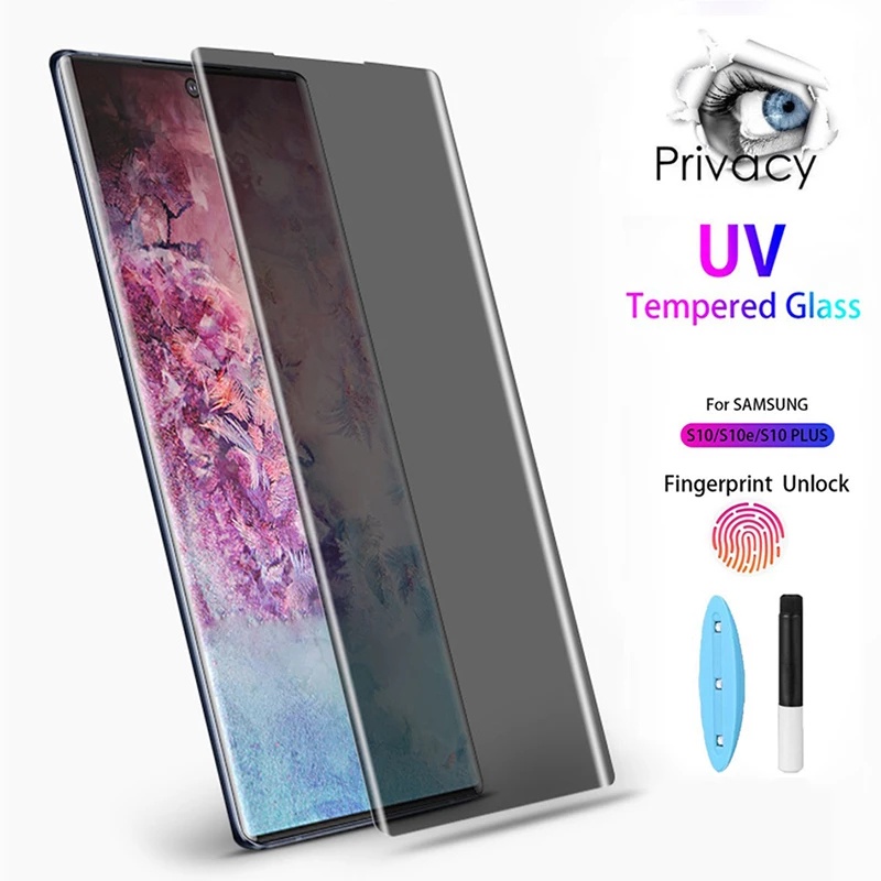 Kính cường lực UV chống nhìn trộm Cho Xiaomi Mi 13 12 12s 11 Pro Note 10 Lite 10s Ultra 4G 5G 2022 2023