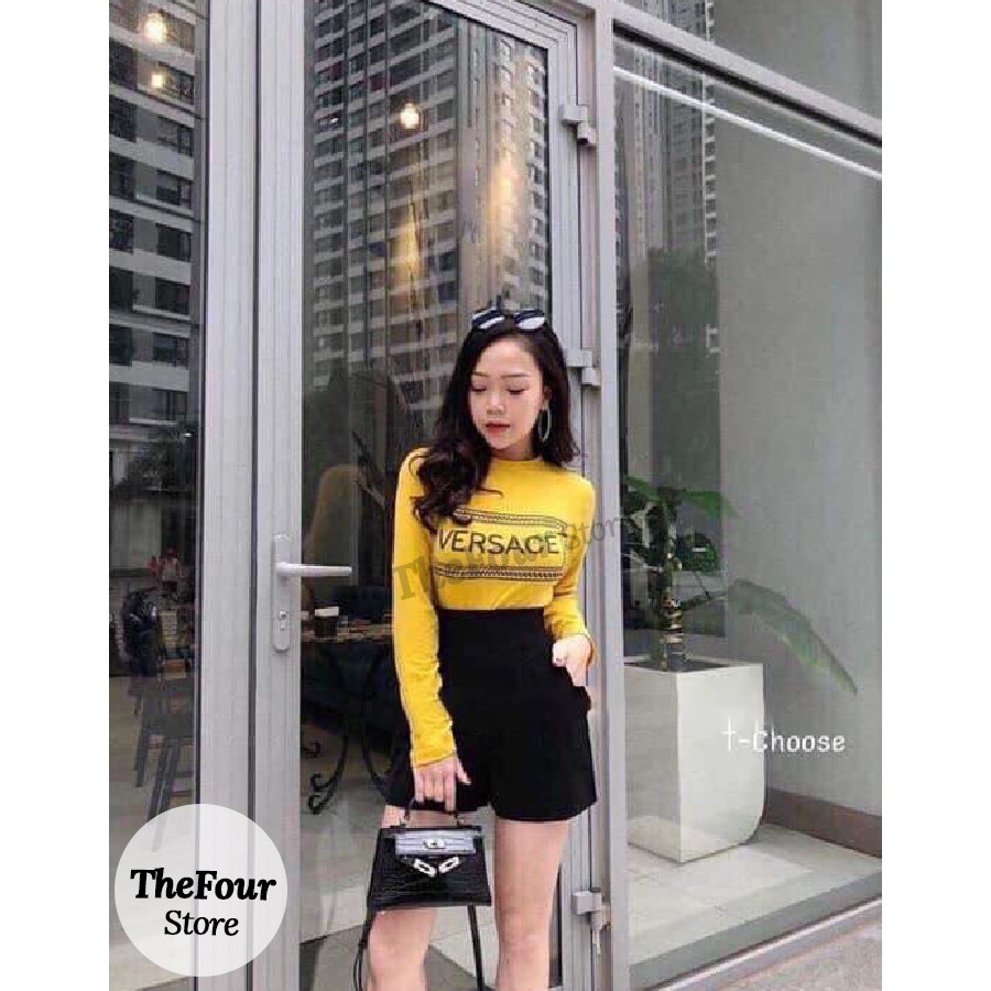 Quần Shorts Nữ ❤️ FREESHIP ❤️ Giảm 10K Nhập [DOHU10K] Quần sooc vải cạp cao túi vuông nữ SIÊU HOT