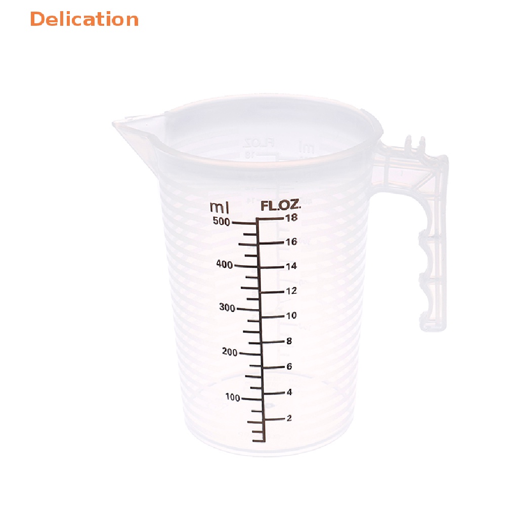 Cốc Đong Bột Làm Bánh 100 / 250 / 500ML Có Nắp Đậy Tiện Dụng