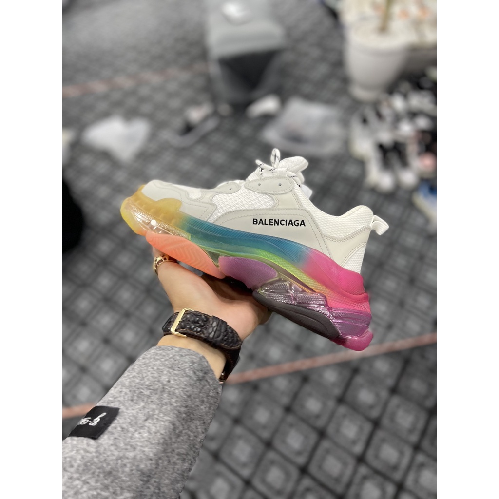 GIÀY BALENCIAGA TRIPLE S ĐẾ 7 Màu Xịn Nhất  Full Size 36-45