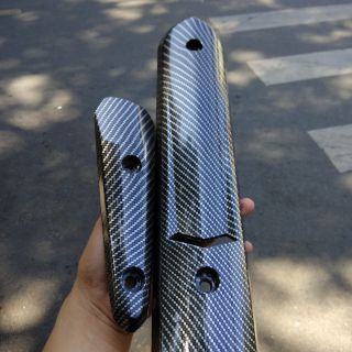 Ốp bô carbon sirius