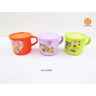 Cốc nhựa có  nắp mã No. 6030 Việt Nhật