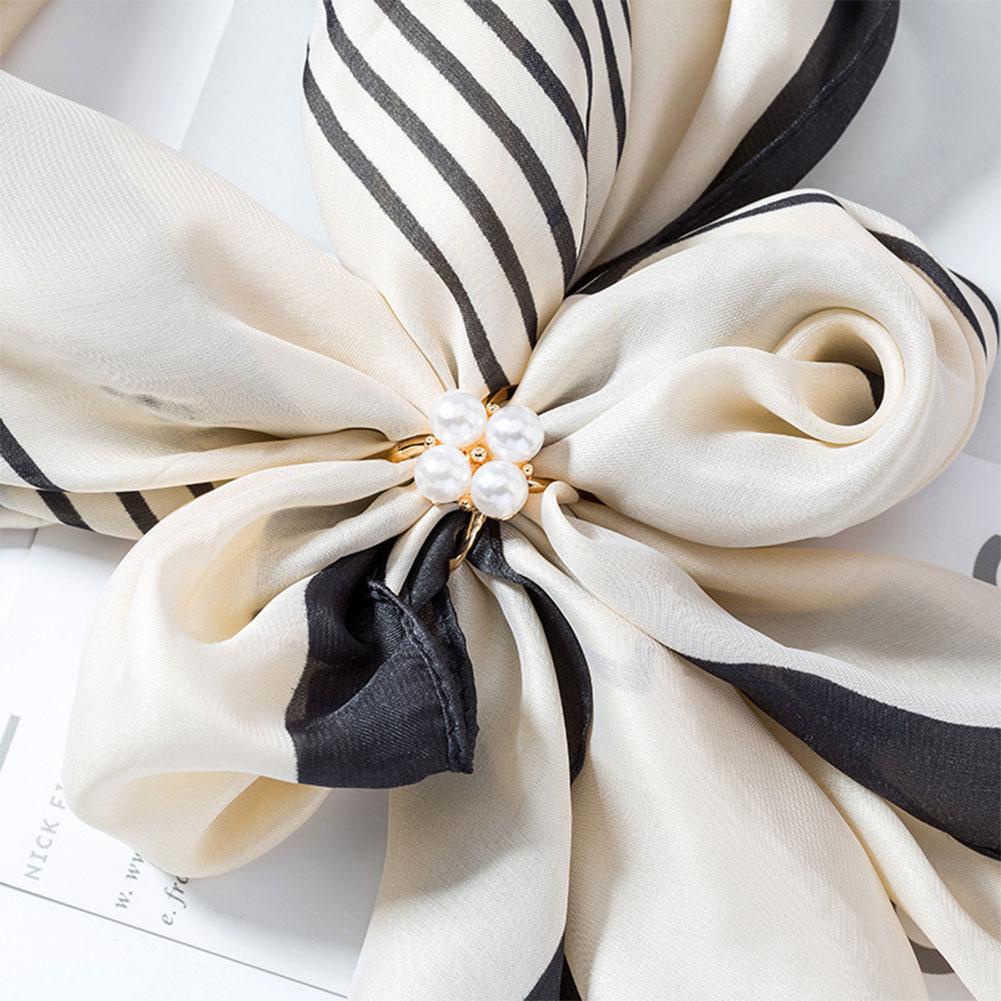 Khóa cài khăn choàng lụa mới tùy chỉnh thanh lịch làm quà tặng đám cưới tiện dụng V0Y6