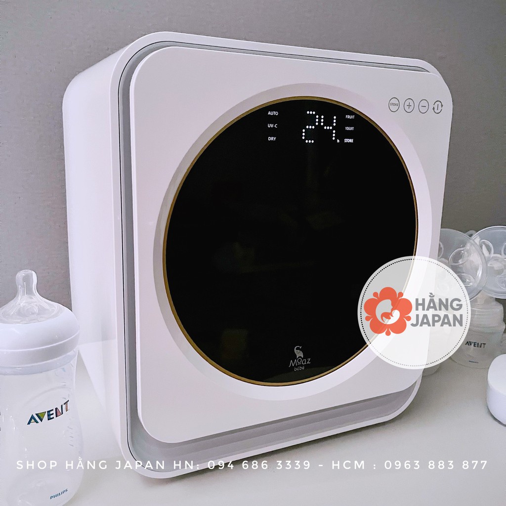 Máy tiệt trùng sấy khô UVC MOAZ BEBE MB025 diệt khuẩn tối ưu bảo hành chính hãng 1 năm