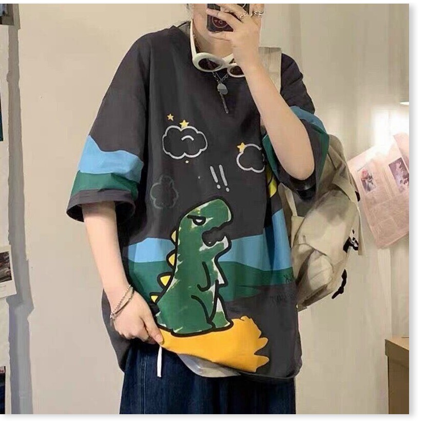 [FREE SHIP TOÀN QUỐC] ÁO THUN UNISEX FORM RỘNG CHÚ CÚN CƯNG CỰC CÁ TÍNH