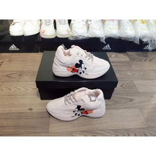 Giày Sneaker Chuột Mickey Hồng phấn