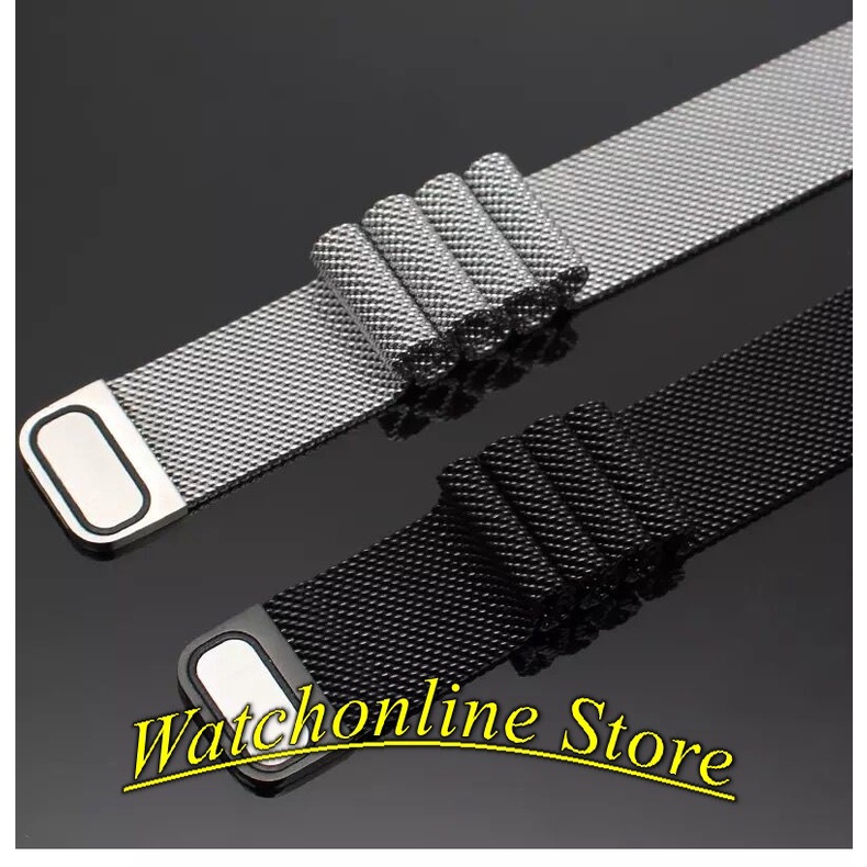 Dây deo nam châm Cho Xiaomi Huami Amazfit Bip 3 Bip 3 pro  U Pro GTS3 GTS 2 Mini GTR 42mm 20mm thép không gỉ