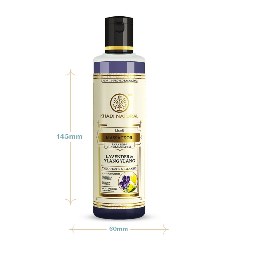 LAVENDER & YLANG YLANG MASSAGE OIL - Dầu xoa bóp Oải hương & Ngọc lan tây