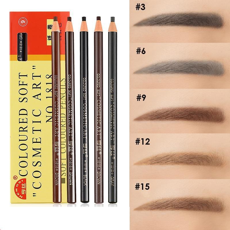 Chì xé kẻ chân mày chống trôi, chống thấm mồ hôi - eyebrow pencil