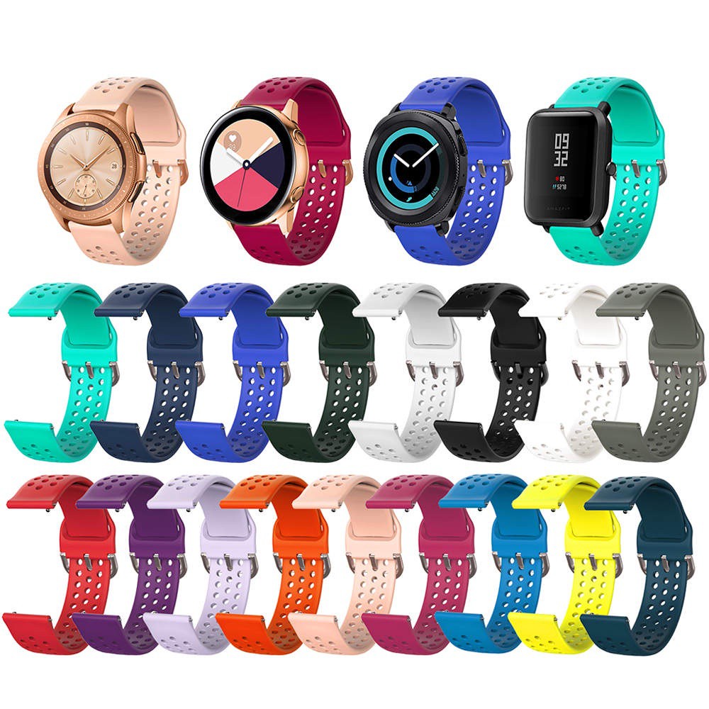 Dây Đeo Silicone 20mm Cho Đồng Hồ Thông Minh Garmin venu sq / Vivoactive 3 / vivoactive 3 music / Garmin vivomove HR