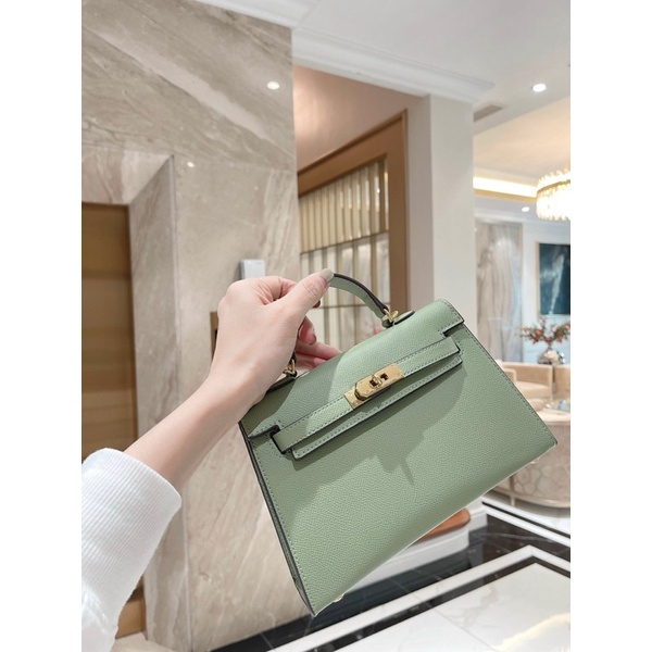 TÚI H DÁNG CHỮ A SIZE 22 TAG VÀNG SPSL - ẢNH THẬT+ VIDEO
