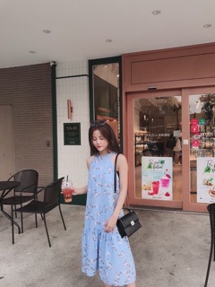 Đầm hoa đuôi cá