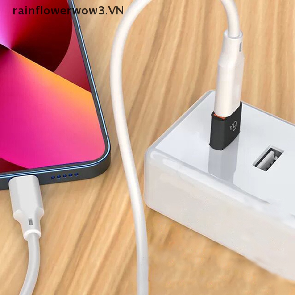 Đầu Chuyển Đổi 6A Type C Sang USB OTG Cho Điện Thoại
