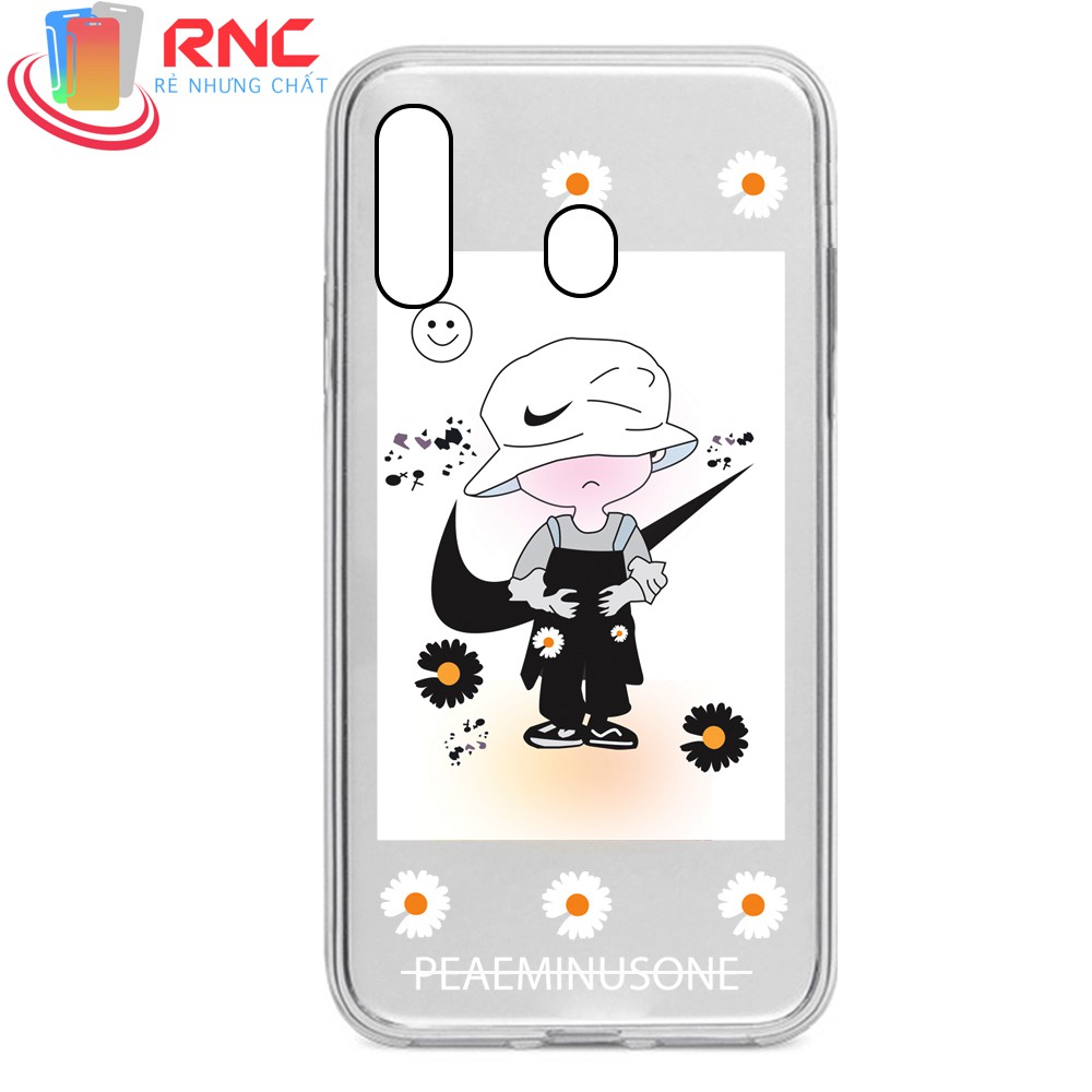 Ốp lưng Xiaomi Redmi Not 7/Not 7 Pro Hoa Cúc Peaceminusone dẻo trong Silicone in hình(sản phẩm có 6 mẫu)