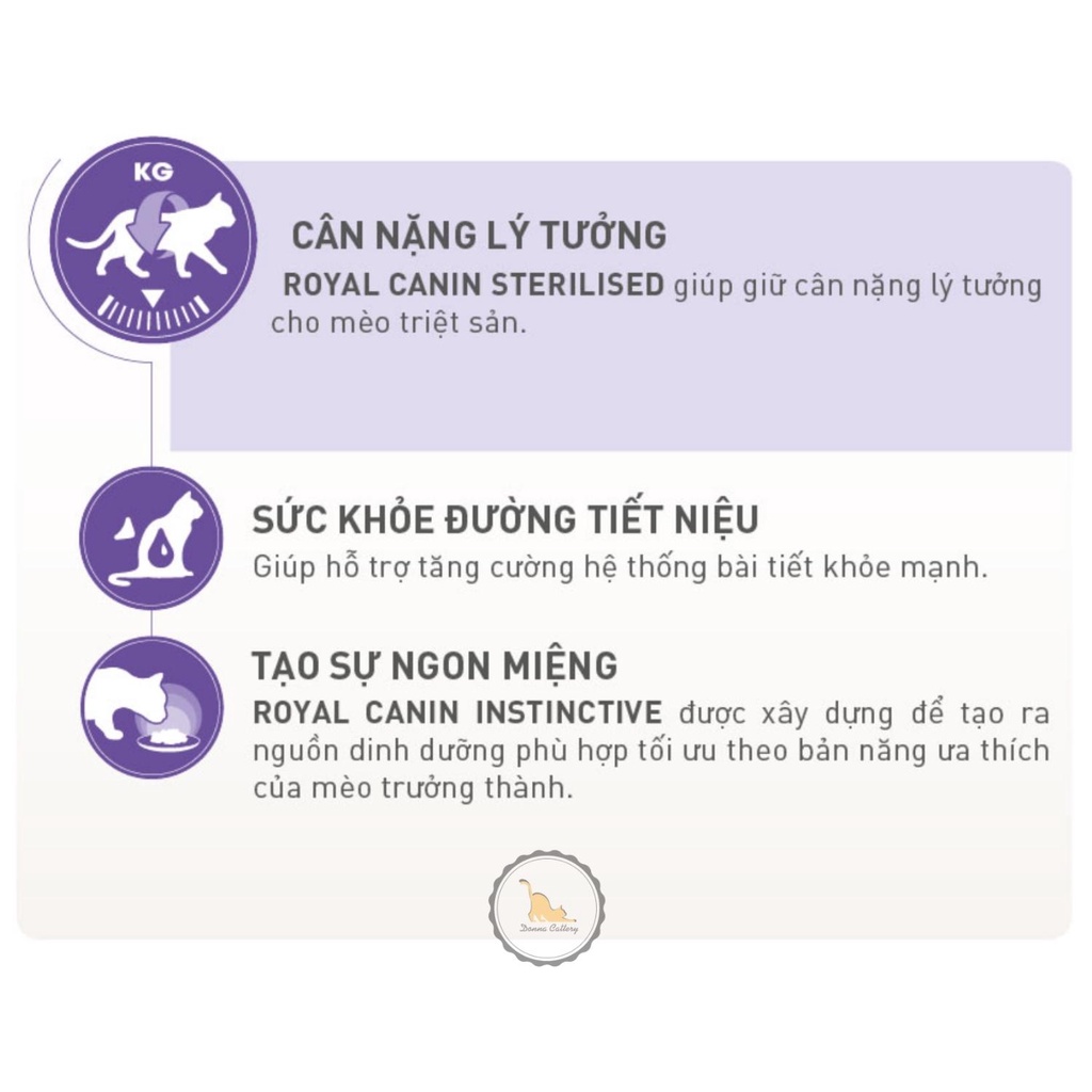 PATE ROYAL CANIN STERILISED CHO MÈO TRIỆT SẢN GRAVY JELLY LOAF GÓI 85g