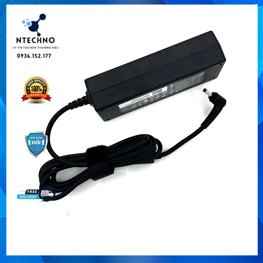 Sạc Zin Laptop Dell 19.5V 4.62A 90W Đầu đạn -  Dùng cho máy tính laptop Dell Vostro 5460 V5460 5470 5480 5560 3468