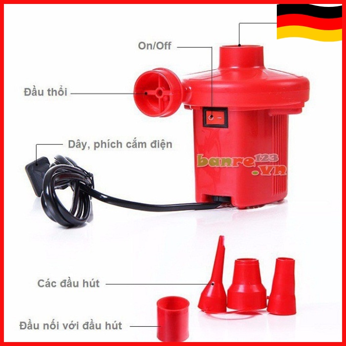 Bơm điện cầm tay 2 chiều-bơm hút chân không an toàn và tiện lợi