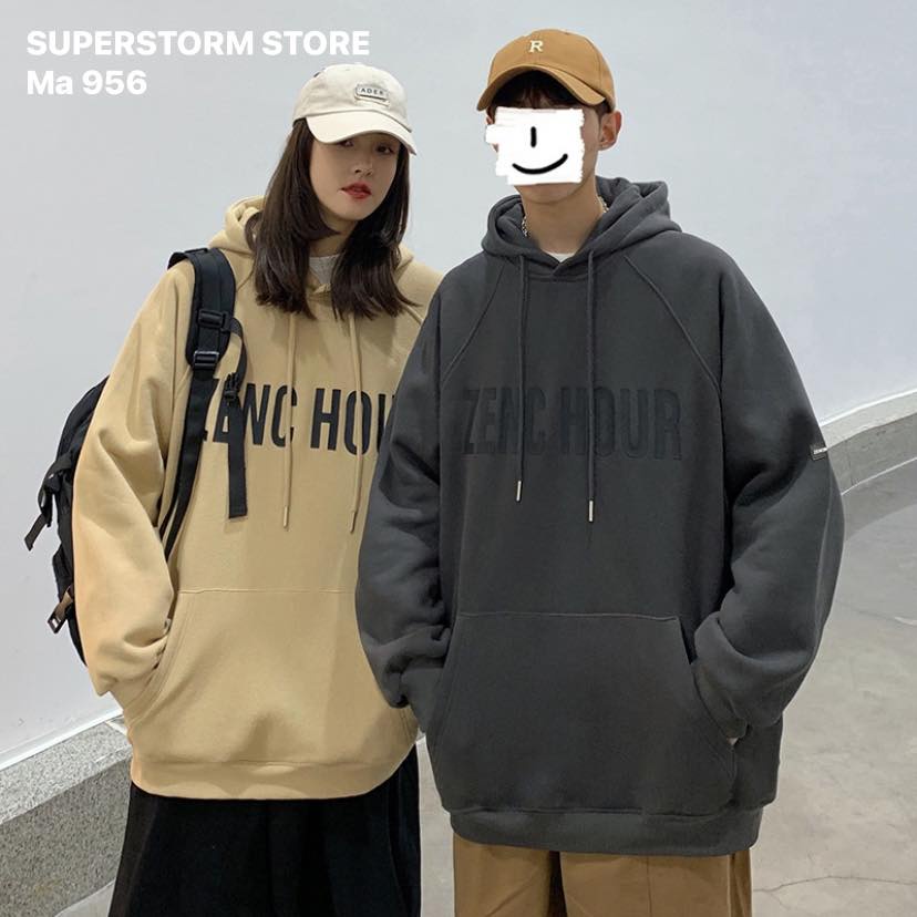 Áo khoác hoodie nam nữ chất nỉ bông siêu xịn