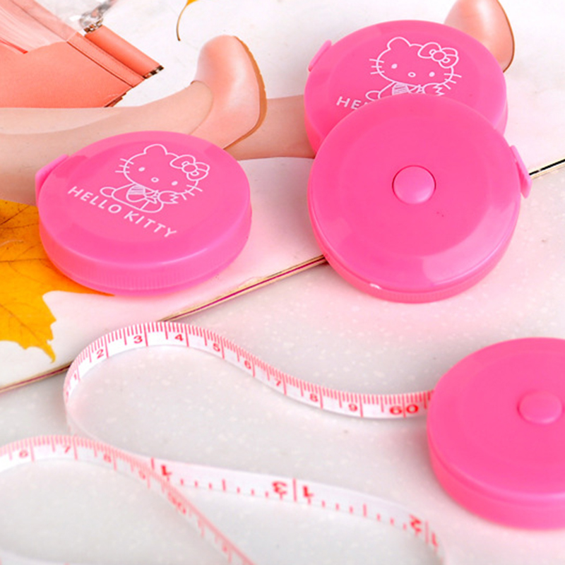 Thước Dây Mềm Mini Hình Hello Kitty Đáng Yêu