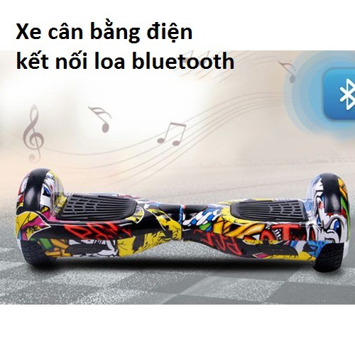 Xe cân bằng điện 6.65 inch kết nối nghe nhạc bluetooth