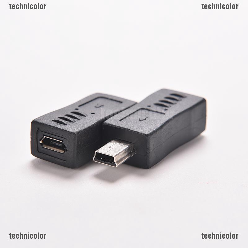 Đầu sạc chuyển đổi Micro USB Female sang Mini USB Male