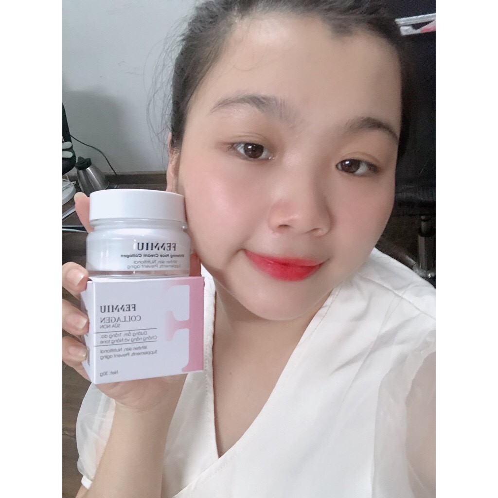 Combo 3 Kem Dưỡng Trắng Da Collagen Sữa Non Femmiu - CHÍNH HÃNG