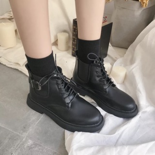 Giày oxford cổ cao Ulzzang