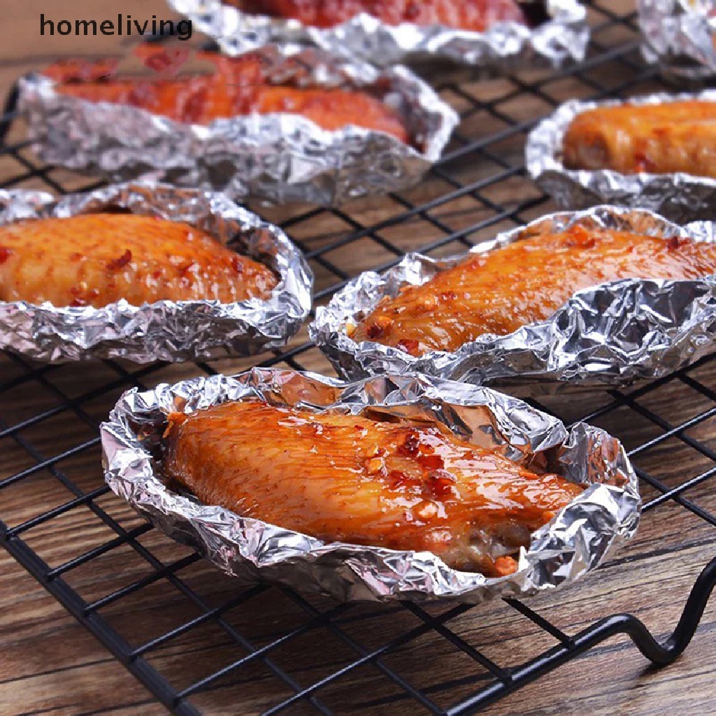 Cuộn Giấy Thiếc 10M Bọc Thực Phẩm Nướng Bbq Tiện Dụng