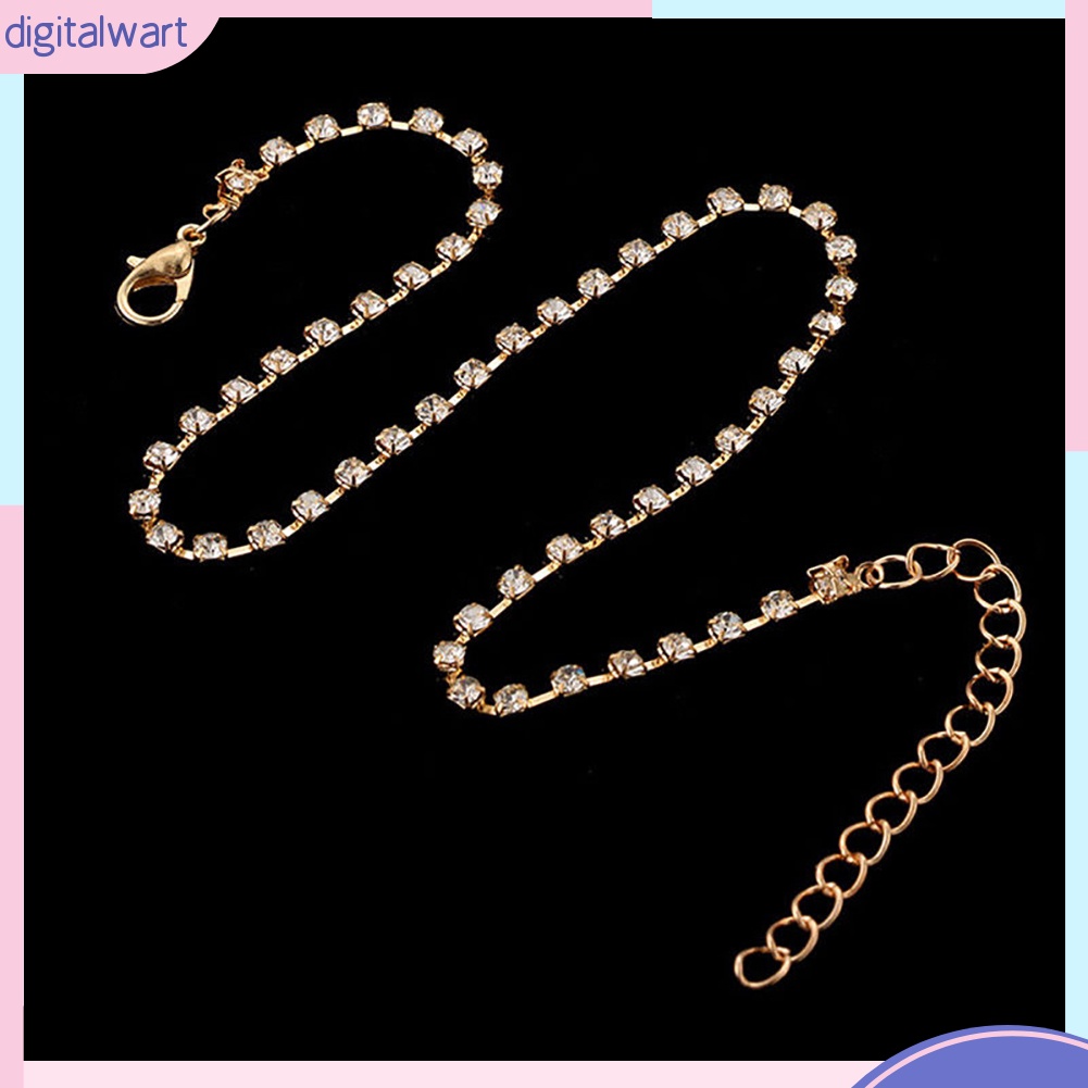 Vòng cổ choker đính đá quý nhân tạo lấp lánh sang trọng thời trang dành cho nữ