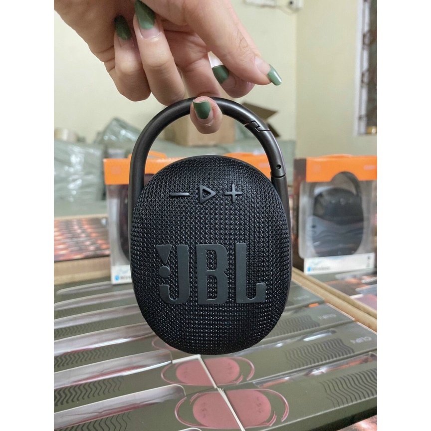Loa bluetooth jbl Clip 4 bass cực mạnh âm thanh lớn chống thấm nước tốt hỗ trợ cắm usb thẻ nhớ Bảo hành đổi mới 6 tháng