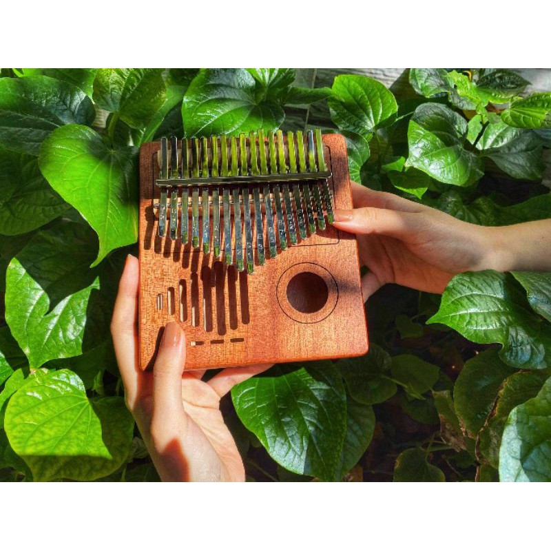 Kalimba 17 phím Vintage hộp vuông