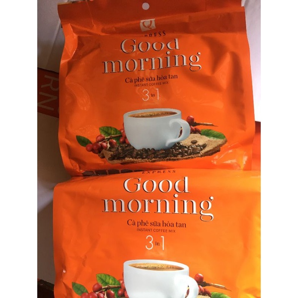 Cà phê buổi sáng, cà phê sữa Good Morning 3in1 (24 ống x 20g) 480g - yenthu